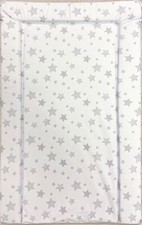 Baby Wickelauflage grau Sterne