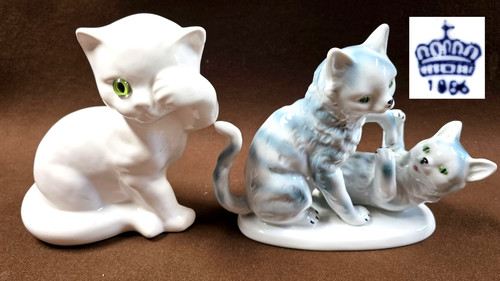 Spielende katzen porzellan - spielende,