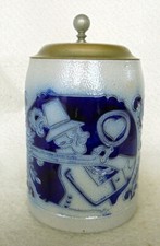 ALT Humpen Bierkrug Jäger mit