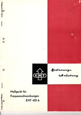 Emt 420a meßgerät für - meßgerät,