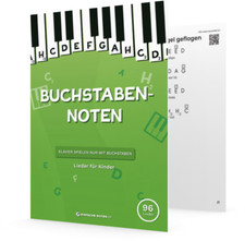 E-BOOK Buchstaben Noten