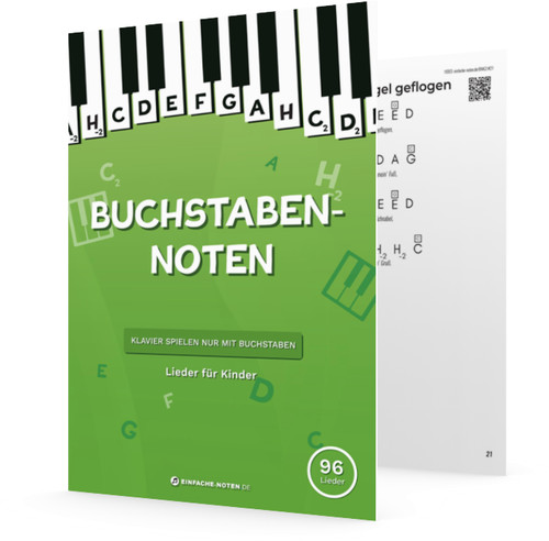 Book buchstaben noten - e-book,