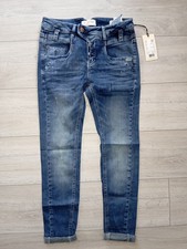 Damen Jeans Hose Gang 27 Marge Neu deep crotch Blau