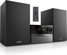 Philips Mikro-Musiksystem TAM4505 60W Bluetooth-Stereoanlage mit CD, MP3-CD