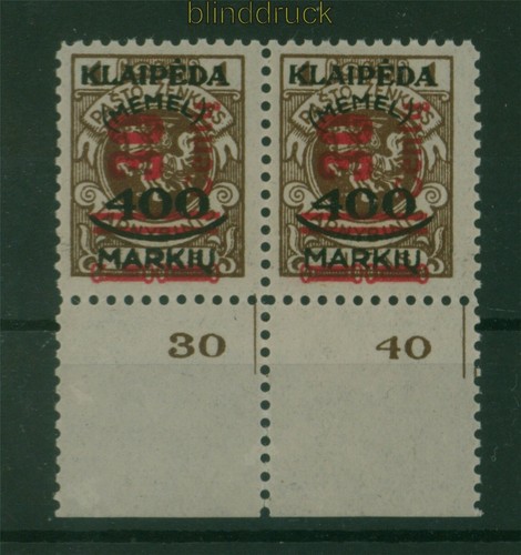Memel 232 und vii - mi,