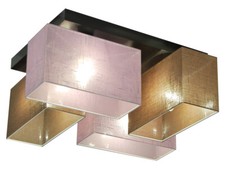 Decken Lampe Leuchte braun