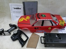 Robbe 3411 Audi V8 RC Car Vintage Modell Auto Bausatz + 2 Controller und Zubehör