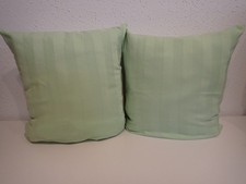 Kissenhülle - Kissenbezug 35x35cm grün 2Stück  aus 100% Baumwolle NEU