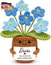 Gestrickte blumen geschenk - gestrickte,