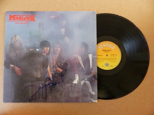 Warlock doro pesch signed - doro,