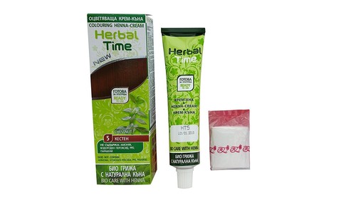 Herbal time haarfarbe mit - 4x,