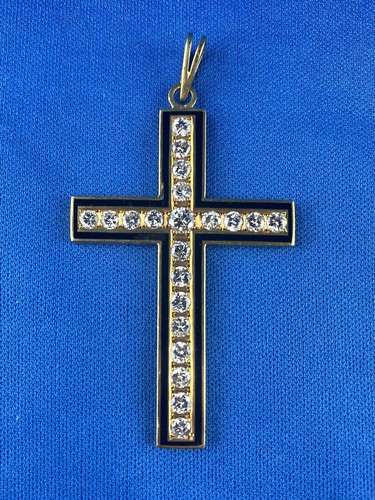 Kreuz anhänger gold 750 - anhänger,