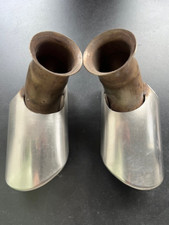 Porsche 996 Endrohre Endstücke Gillet 99611125255, 99611125155 guter Zustand