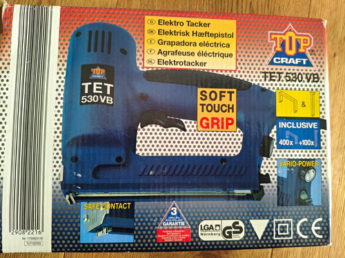 Top craft elektro tacker tet - elektro,