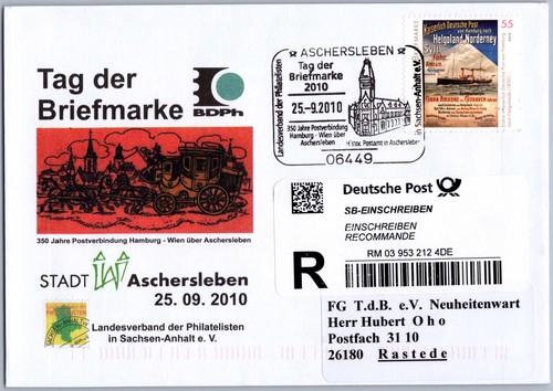 Aschersleben 2010 postkutsche - 2010,