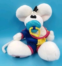 Diddl Maus Baby mit Schnuller + Lätzchen ca 30 cm Plüsch Stofftier Depesche Top