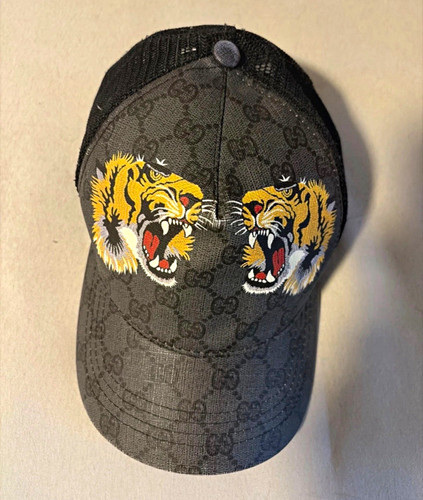 Gucci baseballkappe schwarz - gucci,