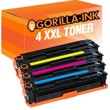 4 Toner XXL für HP Color LaserJet CM 1312 MFP CM 1312 NFI MFP CP 1215 125 A 125A