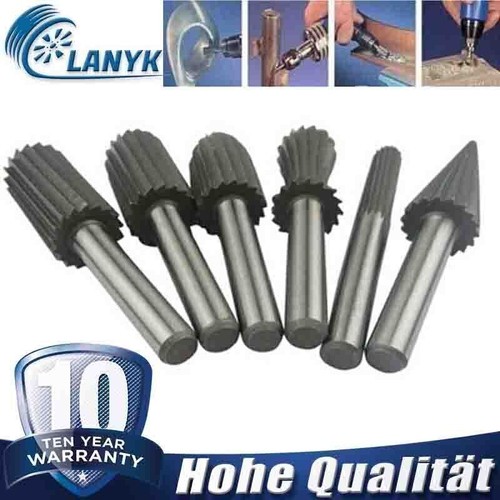 6pcs 6mm frässtift - 6pcs,
