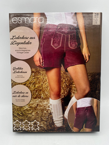 Lederhose aus ziegenleder - lederhose, gr