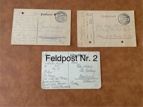 Feldpost set 3 - nr.,