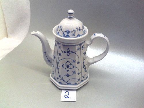 Indisch blau kaffeekanne - indisch,