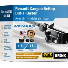 ANHÄNGERKUPPLUNG für Renault