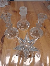 Bleikristall Kerzenständer 4 Stück