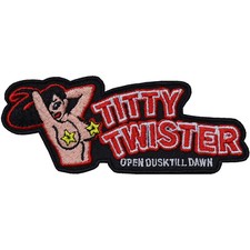 Aufnäher: TITTY TWISTER Biker