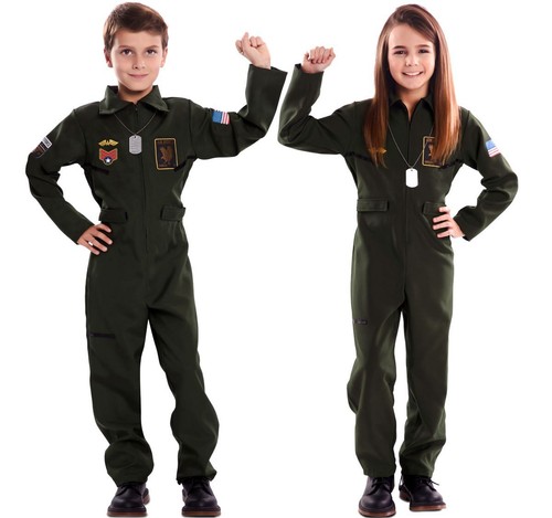 Kampfpilot kostüm fliegerass - kampfpilot,