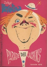1970 Zirkus Berolina Program