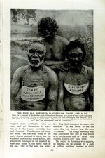 Original Old Vintage Print