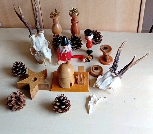 Weihnachtsdeko zapfen geweih - weihnachtsdeko,