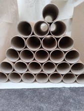 19 Papprollen 210xØ33xØ30mm Hülsen Röllchen Rohre Insekten-Bienen-Hotel Basteln