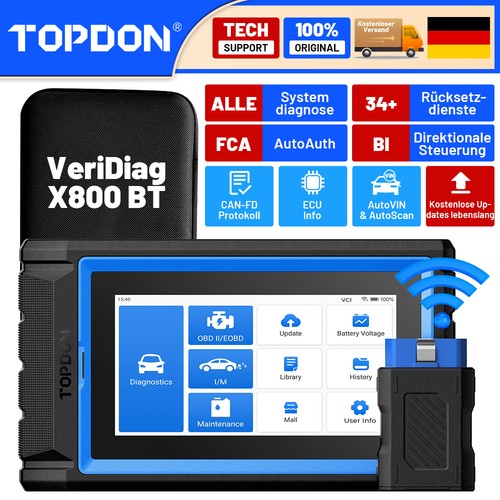 Topdon veridiag x800bt obd2 - veridiag,