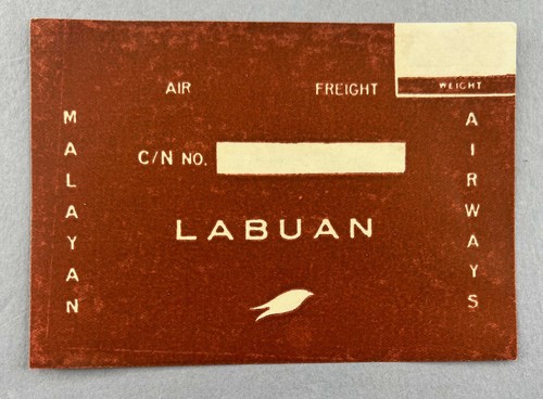 Malayan airways labuan vintage - airways,