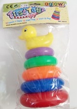 Stapelringe bunt gemischt