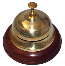 Tischglocke Messing