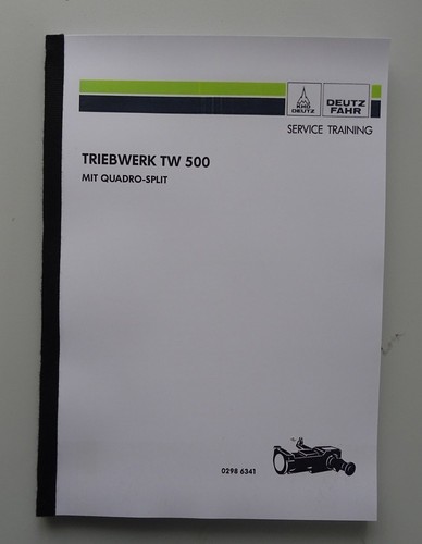 Deutz handbuch getriebe 500 - handbuch,