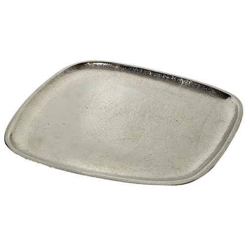 Dekoteller metall silber - dekoteller,