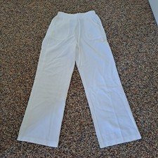 Weisse Bequeme Weite Sommerhose Damen Gr.s