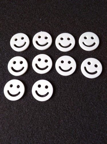 Einkaufswagenchip smiley 10x - einkaufswagenchip,