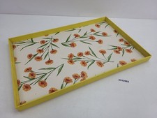 Tablett DDR Blumenmuster