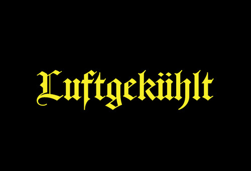 Luftgekühlt aufkleber sticker - luftgekÜhlt,