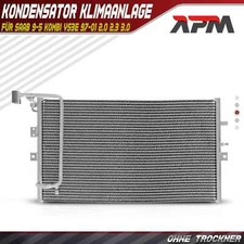 Kondensator Klimaanlage für Saab 9-5 Kombi YS3E 1997-2001 2.0 2.3 3.0 Turbo TiD