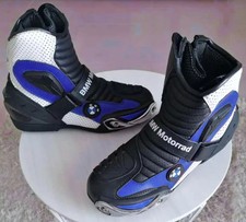BMW Motorradstiefel Motorradschuhe Schuhe Leder wasserdicht Stiefel Kurz CE