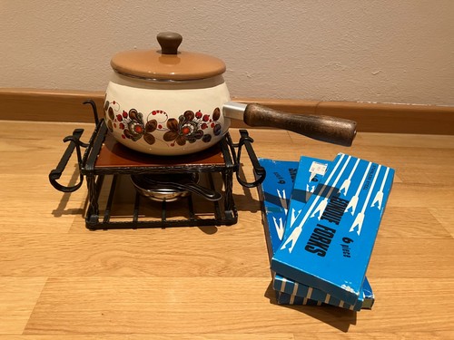 Fondue set vintage - fondue,