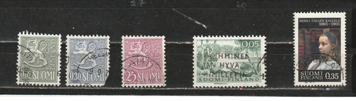 Briefmarken aus finnland ab - aus,
