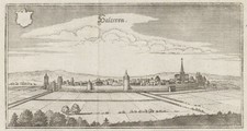 Haltern Am See Original Kupferstich Merian 1647