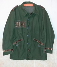 Lemonfish Kameraden Jacke Gr. M Handarbeit Feldjacke Jägt-Grün Jäger Details !!!